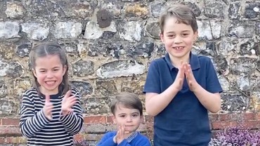 img-title Tiga Anak Pangeran William Beri Dukungan untuk Pekerja Medis