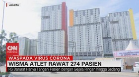 VIDEO: Wisma Atlet Rawat 274 Pasien