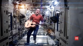 VIDEO: Astronaut Beri Tips Kurangi Cemas Saat Isolasi diri
