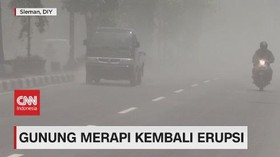 VIDEO: Gunung Merapi Kembali Erupsi