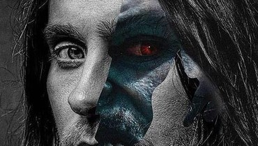 Wajah Seram Jared Leto di Poster Perdana Film 'Morbius'