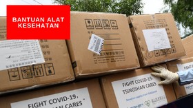 VIDEO: Lagi Bantuan 40 Ton Alkes Tiba dari Tiongkok