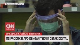 VIDEO: ITS Produksi APD dengan Teknik Cetak Digital