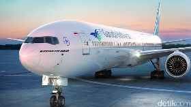 Efek Corona, Garuda Tunda Bayar Sewa Pesawat