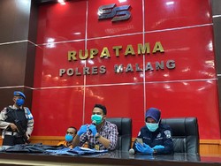 Social Distancing, Polisi Malang Jumpa Pers Kasus Jambret di YouTube