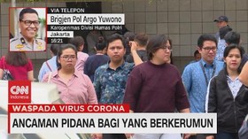 VIDEO: Ancaman Pidana Bagi Yang Berkerumun