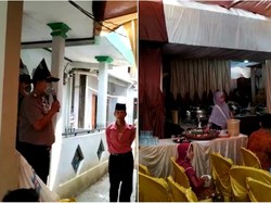 Cegah Corona, Polisi Bubarkan Resepsi Pernikahan di Sukabumi