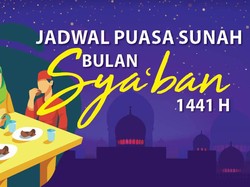 INFOGRAFIS: Jadwal Puasa Bulan Syaban 1441 H