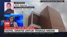 VIDEO: Hotel Gratis untuk Tenaga Medis