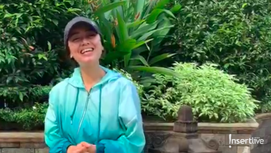 Selfi Nafilah cerita kegiatan selama isolasi diri di rumah.