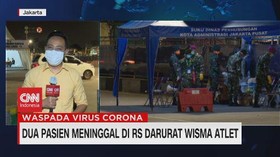 VIDEO: 2 Pasien Meninggal di RS Darurat Wisma Atlet