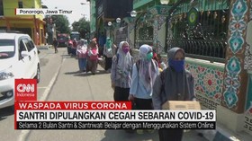 VIDEO: Ribuan Santri Dipulangkan Cegah Sebaran Covid-19