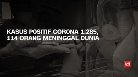VIDEO: Kasus Positif Corona 1.285, 114 Orang Meninggal Dunia