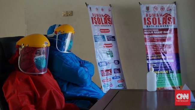 Fasilitas di rumah isolasi yang menempati rumah dinas Wali Kota Semarang di Manyaran, Semarang, 29 Maret 2019. (CNNIndonesia/Damar)