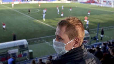 FOTO: Nyali Tinggi Liga Belarusia di Tengah Pandemi Corona