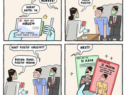 Kelakar Komik Grontol soal Si Kaya vs Si Miskin