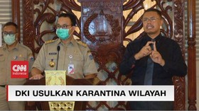 VIDEO: Anies: DKI Jakarta Usul Karantina Wilayah