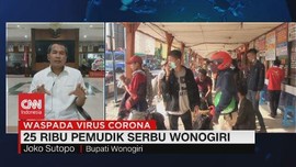 VIDEO: 25 Ribu Pemudik Serbu Wonogiri