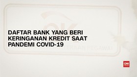 VIDEO: Daftar Bank Pemberi Keringanan Kredit di Tengah Corona
