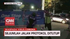 VIDEO: Pembatasan Akses Jalan Protokol di Bandung & Semarang