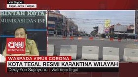 VIDEO: Wali Kota Tegal Resmi Karantina Wilayah