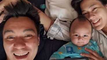 Baim Wong Unggah Foto Muka Bantal, Ekspresi Kiano Wong Jadi Sorotan