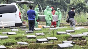 Dana Insentif Petugas Pemakaman Covid-19 DKI Belum Cair