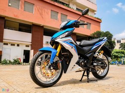 Tampilan Menipu Honda Supra GTR150: Tampang Standar, Sokbreker BMW Punya