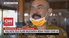 VIDEO: Wali Kota Solo Klaim Wilayahnya Bebas Pasien Covid-19