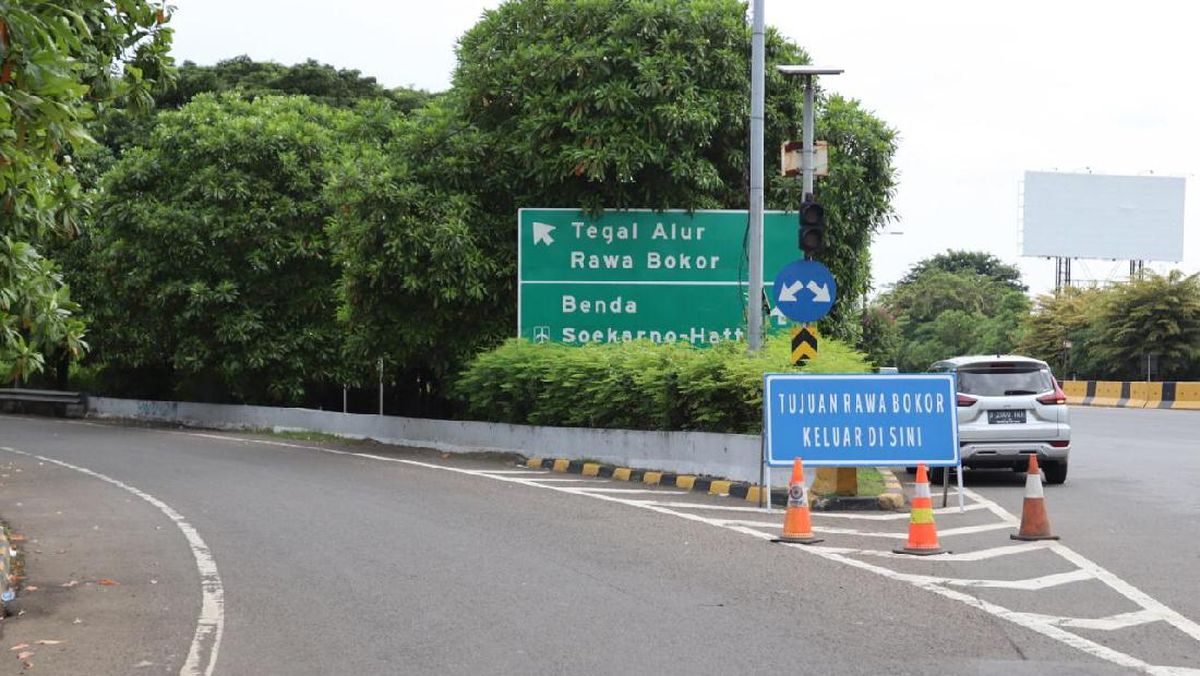 Viral Avanza Lawan Arah di Tol Bandara Soeta, Kini Diburu Polisi