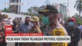 VIDEO: Polisi Akan Tindak Pelanggar Protokol Kesehatan
