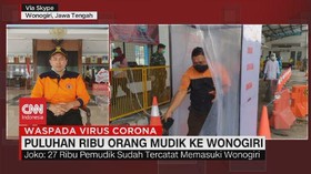 VIDEO: Puluhan Ribu Orang Mudik ke Wonogiri