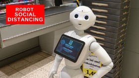 VIDEO: Robot Pengingat Social Distancing