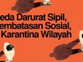 INFOGRAFIS: Beda Darurat Sipil, Pembatasan, dan Karantina