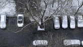 FOTO: Ketika Moskow Dikarantina akibat Corona Pemerintah Kota Moskow, Rusia, memerintahkan seluruh penduduk berdiam di rumah untuk mencegah penularan virus corona