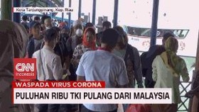 VIDEO: Puluhan Ribu TKI Pulang dari Malaysia
