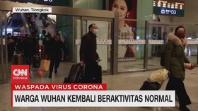 VIDEO: Warga Wuhan Kembali Beraktivitas Normal