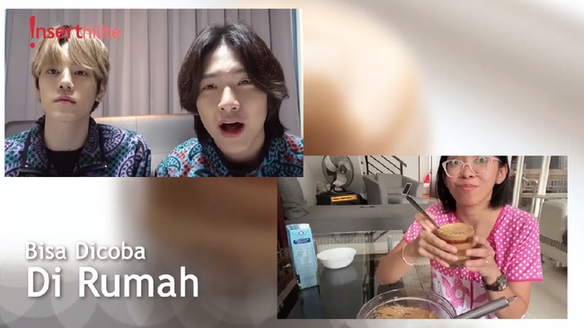 Semakin Viral, 2 Personel Band Kpop N.Flying Buat Dalgona Coffee