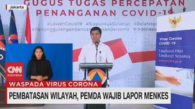 VIDEO: Pembatasan Wilayah, Pemda Wajib Lapor Menkes