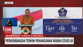 VIDEO: 1 April, Pasien Positif Corona Mencapai 1.677 Kasus