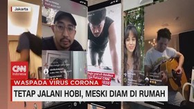 VIDEO: Tetap Jalani Hobi, Meski Diam di Rumah