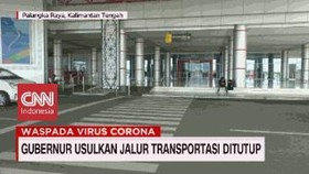 VIDEO: Gubernur Usulkan Jalur Transportasi Ditutup