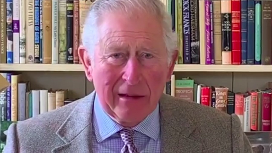 Penampilan perdana Pangeran Charles usai positif Corona (Instagram Clarence House)