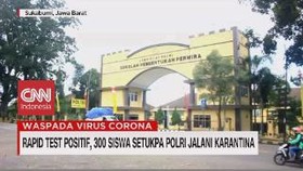VIDEO: Rapid Test Positif, 300 Siswa Setukpa Polri Karantina