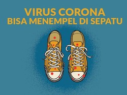 Virus Corona Bisa Nempel di Sepatu, Begini Cara Membersihkannya