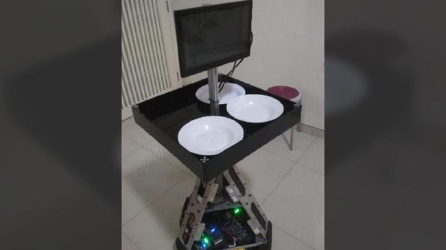 ITS-Unair Buat Robot untuk Bantu Penanganan Pasien Corona