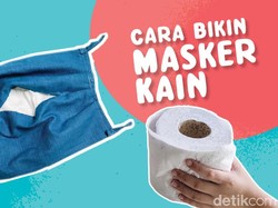 Masker Kain Bisa Dipakai Saat Pandemi Corona, Begini Cara Bikinnya