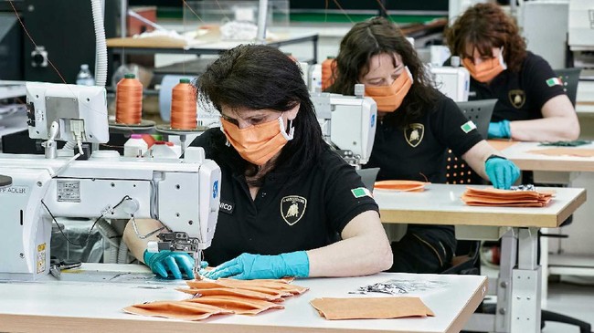 Lamborghini telah memutuskan mengerahkan pekerjanya untuk memproduksi masker demi membantu Italia menangani penyebaran Covid-19.