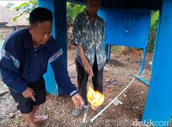Sumur Bor di Sumedang Mengeluarkan Gas, Warga Sekitar Was-was