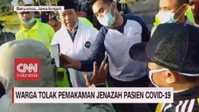 VIDEO: Warga Tolak Pemakaman Jenazah Pasien Covid-19